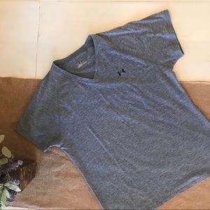 Under Armor Heat Gear Gray Tee